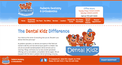 Desktop Screenshot of dentalkidz.com